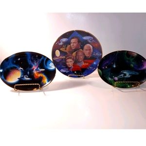 Star Trek 30 Year Collection Plates ✨